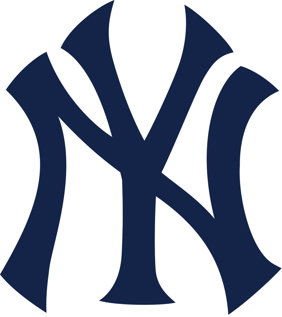 New Era New York Yankees Mens Black Tonal Blue UV 2000 WS Side