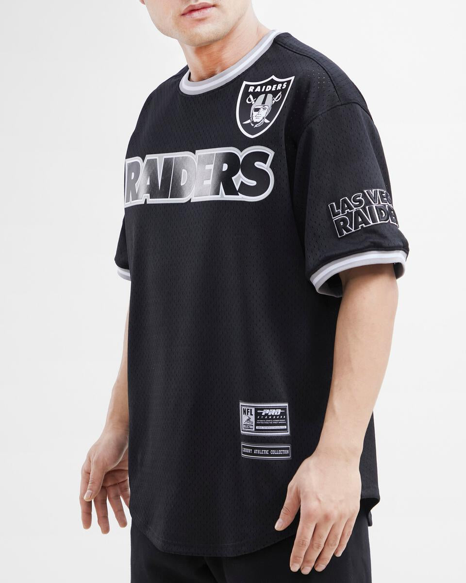 Pro Standard Las Vegas Raiders Black Mesh Pro Team Jersey – CROWN