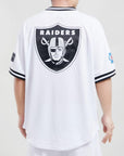 Pro Standard Las Vegas Raiders White Mesh Pro Team Jersey