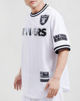 Pro Standard Las Vegas Raiders White Mesh Pro Team Jersey