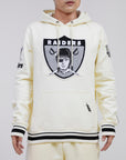 Pro Standard Oakland Raiders Retro Classic Egg Shell Pullover Hoody
