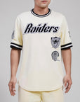 Pro Standard Las Vegas Raiders Retro Classic Eggshell Pro Team SS