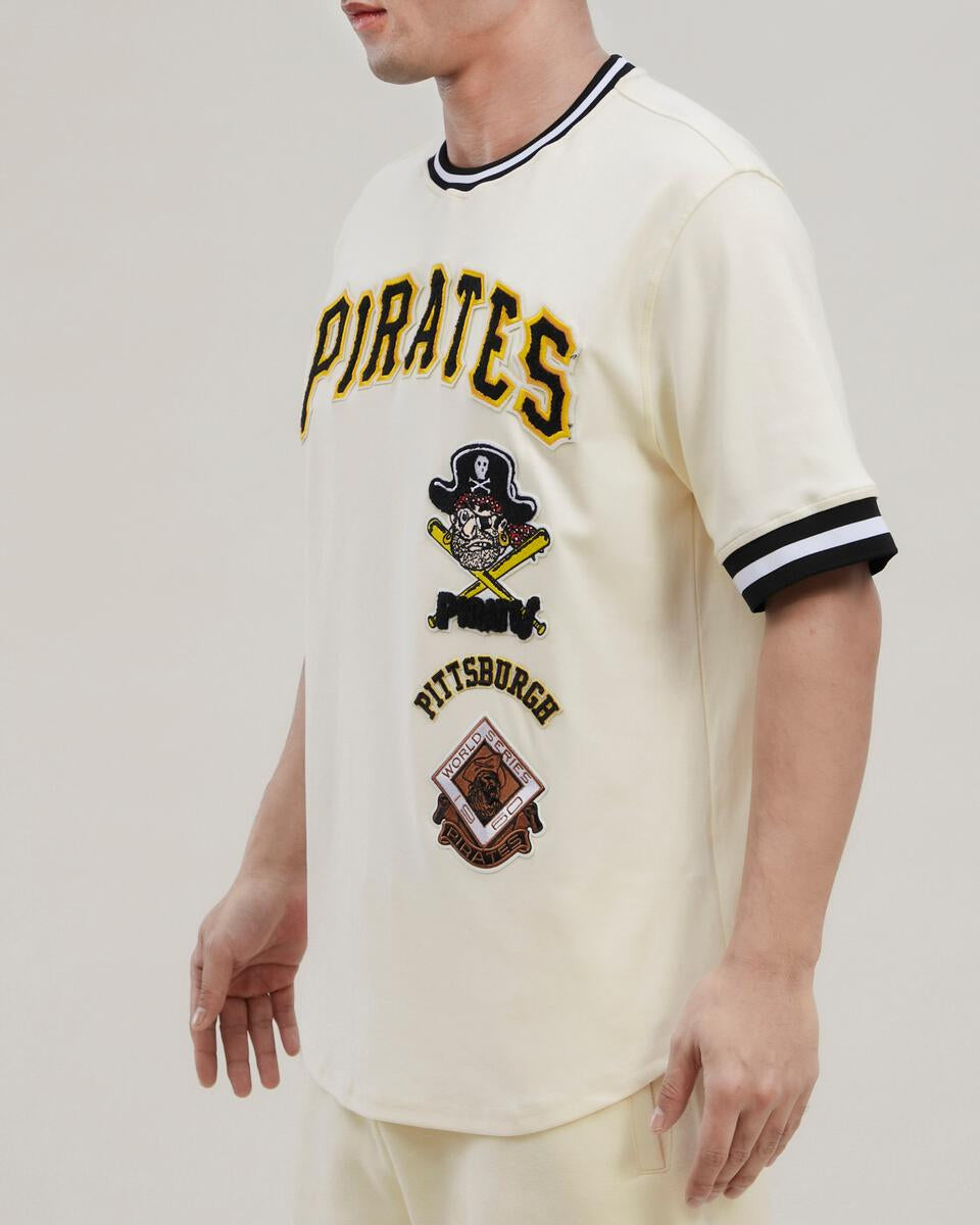 PITTSBURGH PIRATES RETRO CLASSIC SJ BOXY TEE (BLACK) – Pro Standard