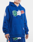 Pro Standard Los Angeles Dodgers X Mexico Wordmark Pullover Hoody