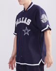 Pro Standard Dallas Cowboys Classic Warm Up Short Sleeve Jacket