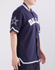 Pro Standard Dallas Cowboys Classic Warm Up Short Sleeve Jacket