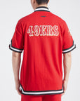 Pro Standard San Francisco 49ers Classic Warm Up Short Sleeve Jacket
