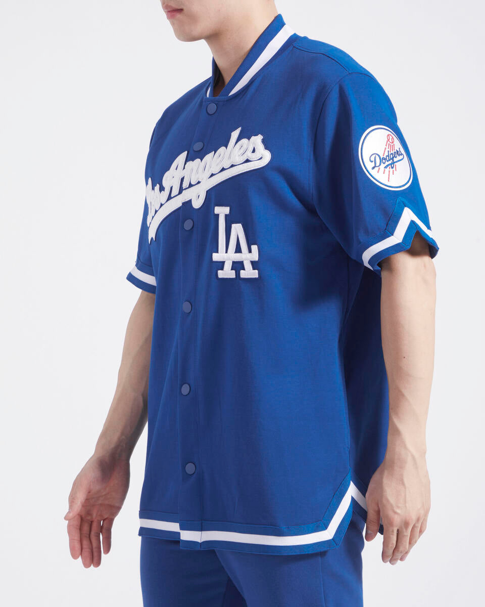 Pro Standard Los Angeles Dodgers Classic Warm Up Short Sleeve Jacket