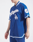 Pro Standard Los Angeles Dodgers Classic Warm Up Short Sleeve Jacket