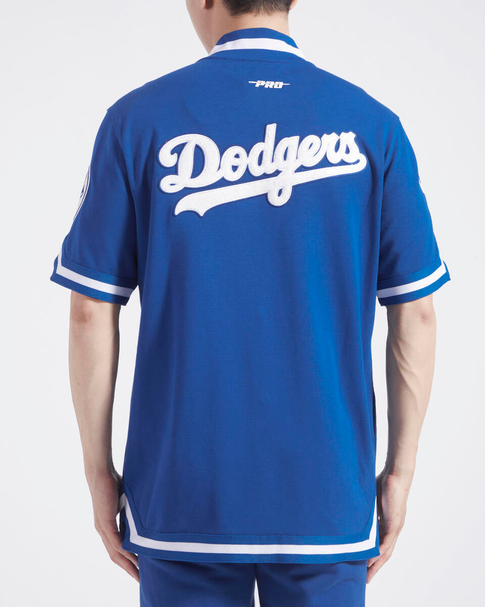 Pro Standard Los Angeles Dodgers Classic Warm Up Short Sleeve Jacket