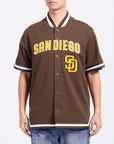 Pro Standard San Diego Padres Classic Warm Up Short Sleeve Jacket