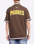Pro Standard San Diego Padres Classic Warm Up Short Sleeve Jacket