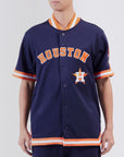 Pro Standard Houston Astros Classic Warm Up Short Sleeve Jacket