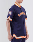 Pro Standard Houston Astros Classic Warm Up Short Sleeve Jacket