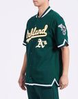 Pro Standard Oakland Athletics Classic Warm Up Short Sleeve Jacket