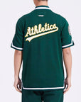 Pro Standard Oakland Athletics Classic Warm Up Short Sleeve Jacket