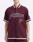 Pro Standard Philadelphia Phillies Classic Warm Up Short Sleeve Jacket