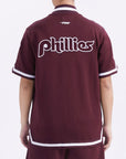 Pro Standard Philadelphia Phillies Classic Warm Up Short Sleeve Jacket