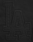 Pro Standard Los Angeles Dodgers Black Tonal Twill Jacket