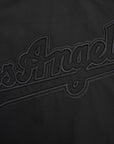 Pro Standard Los Angeles Dodgers Black Tonal Twill Jacket