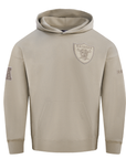 Pro Standard Las Vegas Raiders Taupe Tonal Pullover Hoody