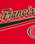Pro Standard San Francisco 49ers Script Tail Red Pullover Hoody