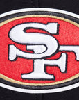 Pro Standard San Francisco 49ers Script Tail Black Pullover Hoody