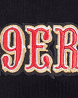 Pro Standard San Francisco 49ers Script Tail Black Pullover Hoody