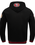 Pro Standard San Francisco 49ers Script Tail Black Pullover Hoody