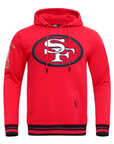 Pro Standard San Francisco 49ers Retro Classic Red Pullover Hoody
