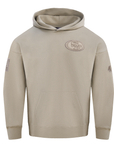 Pro Standard San Francisco 49ers Taupe Tonal Pullover Hoody