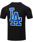 Pro Standard Los Angeles Dodgers Logo Pro Team Taping Black SS