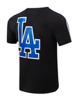 Pro Standard Los Angeles Dodgers Logo Pro Team Taping Black SS