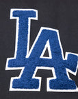 Pro Standard Black Los Angeles Dodgers Logo Pullover Hoody