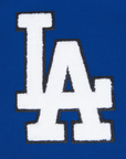 Pro Standard Los Angeles Dodgers Royal Logo Zipper Hoody