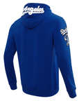 Pro Standard Los Angeles Dodgers Royal Logo Zipper Hoody