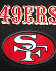 Pro Standard San Francisco 49ers Retro Classic Rib Wool Varsity Jacket