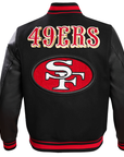 Pro Standard San Francisco 49ers Retro Classic Rib Wool Varsity Jacket