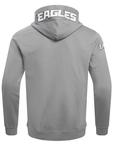 Pro Standard Philadelphia Eagles Gray Logo Zipper Hoody