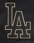 Pro Standard Los Angeles Dodgers Black Gold Wool Varsity Jacket
