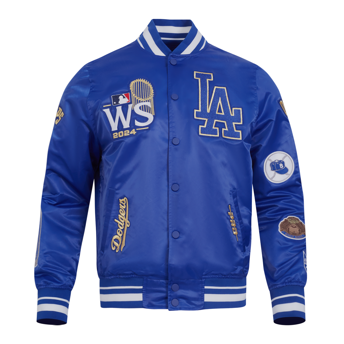 Los Angeles Dodgers ワールドシリーズジャケット Pro Standard Los Angeles Dodgers 8 Time 2024 World Series