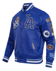 Pro Standard Los Angeles Dodgers 8 Time 2024 World Series Champions Satin Jacket