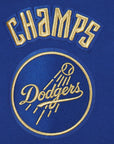 Pro Standard Los Angeles Dodgers 8 Time 2024 World Series Champions Royal Pullover Hoody