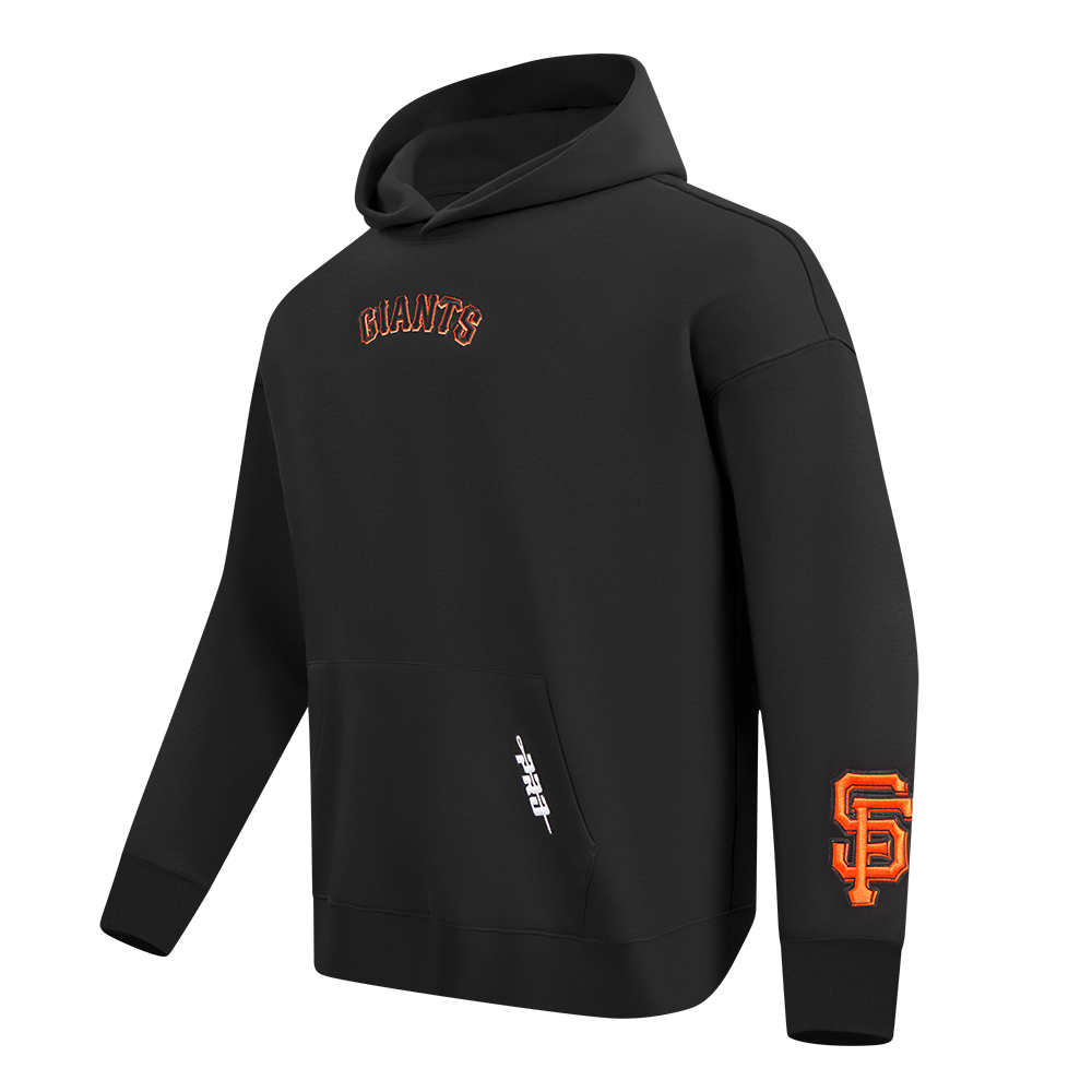 Pro Standard San Francisco Giants Wingspan Drop Shoulder Black Hoody