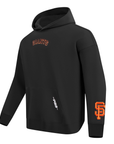 Pro Standard San Francisco Giants Wingspan Drop Shoulder Black Hoody
