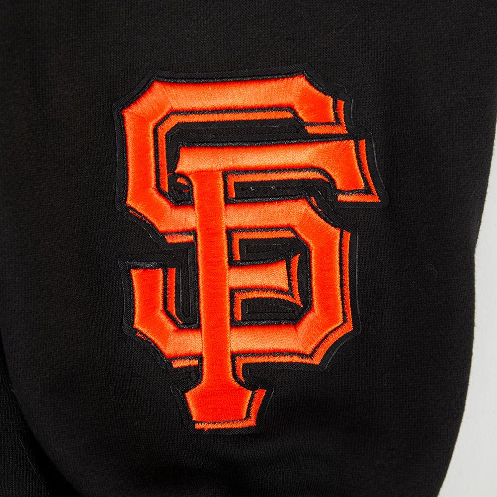Pro Standard San Francisco Giants Wingspan Drop Shoulder Black Hoody