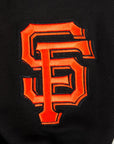 Pro Standard San Francisco Giants Wingspan Drop Shoulder Black Hoody