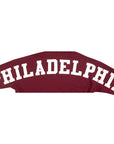 Pro Standard Philadelphia Phillies Wingspan Drop Shoulder Maroon Hoody