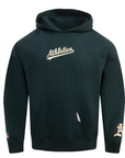 Pro Standard Oakland Athletics Wingspan Drop Shoulder Green Hoody