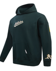 Pro Standard Oakland Athletics Wingspan Drop Shoulder Green Hoody
